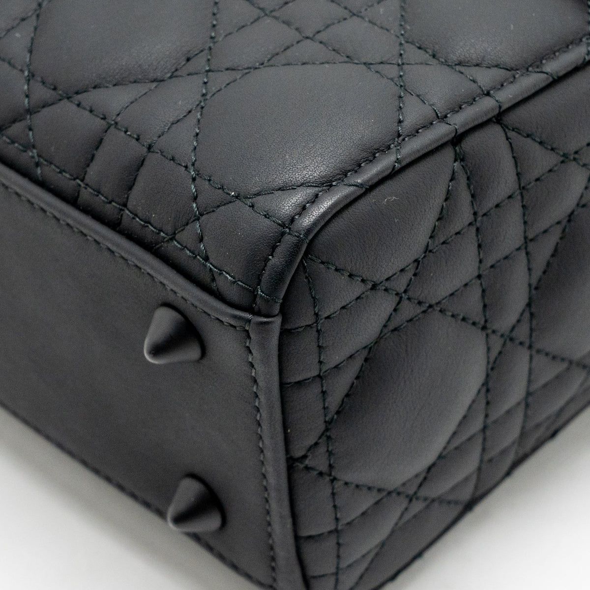 Dior Small Lady Dior My ABCDior Bag Cannage Calfskin So Black