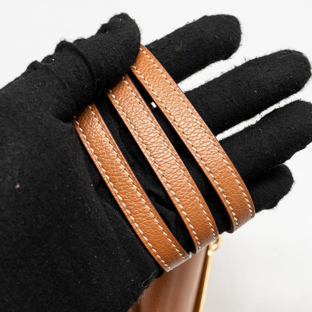 Hermes Mini Roulis Evercolor gold LGHW