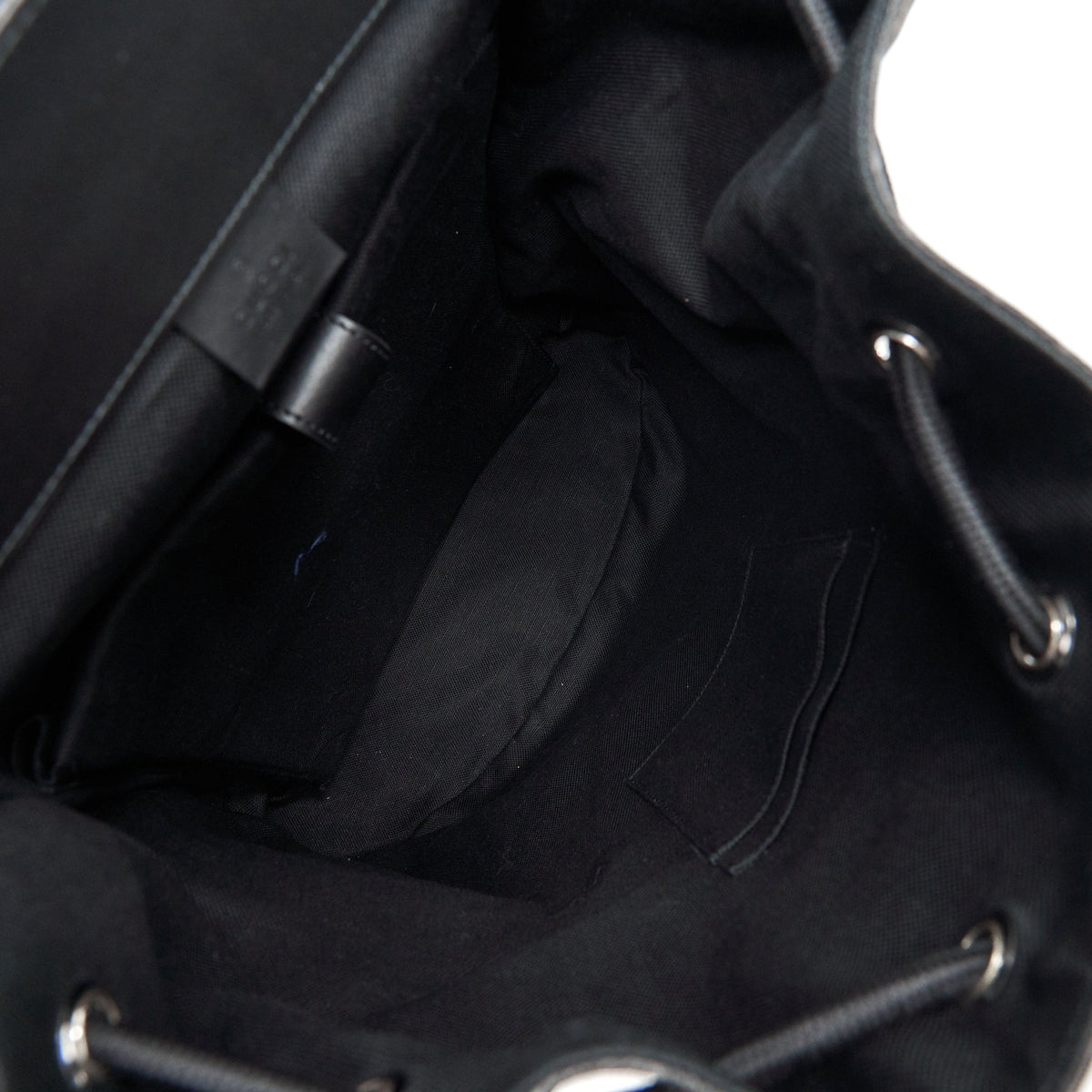 GUCCI MEN BLACK BACKPACK