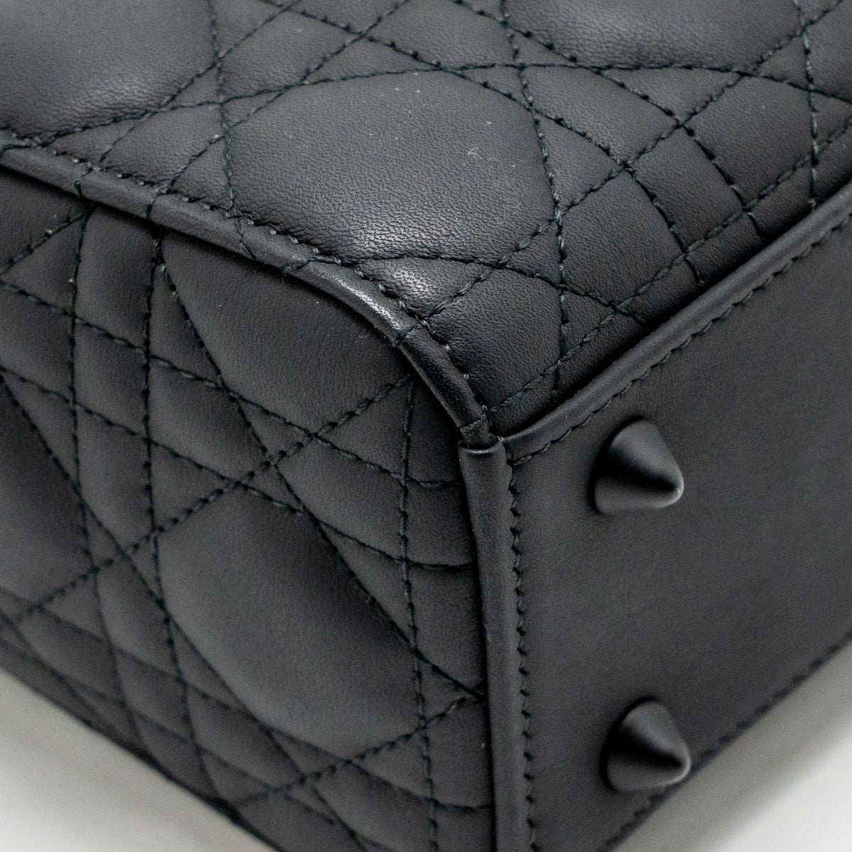 Dior Small Lady Dior My ABCDior Bag Cannage Calfskin So Black