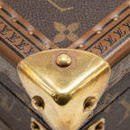 Louis Vuitton coffret 8 montres watch case monogram canvas GHW