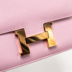 Hermes Mini Constance Epsom X9 Mauve Sylvestre RGHW