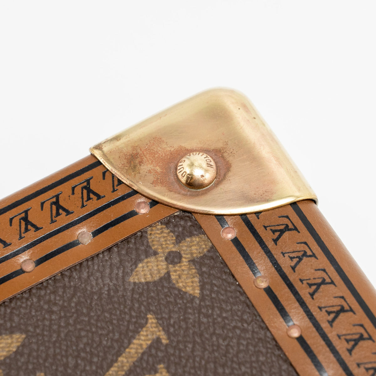 Louis Vuitton coffret 8 montres watch case monogram canvas GHW