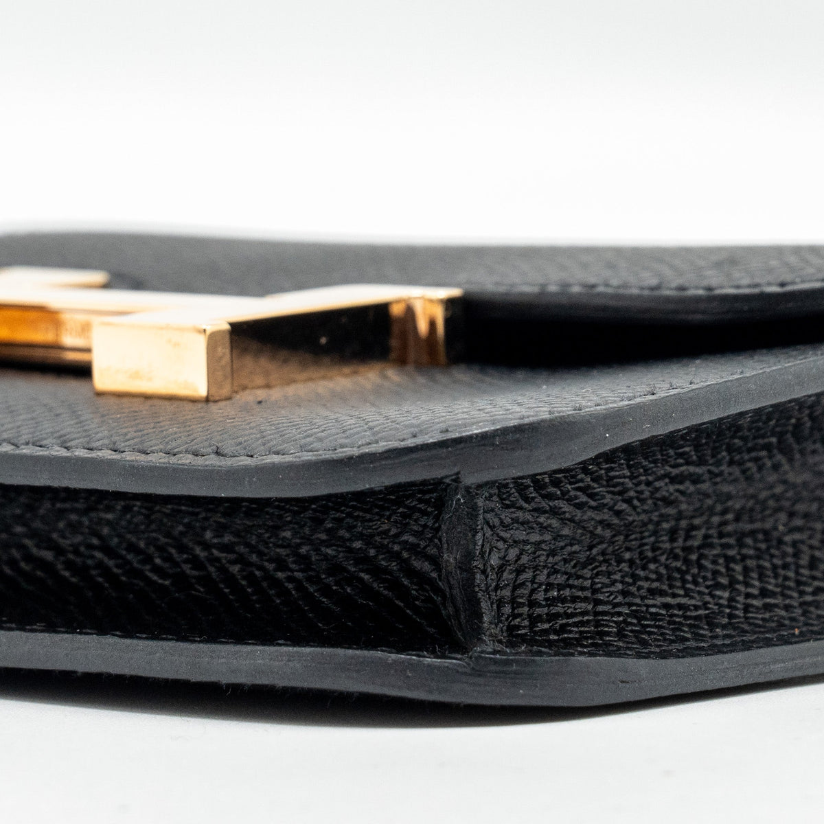 Hermes Constance Slim Epsom Black RGHW