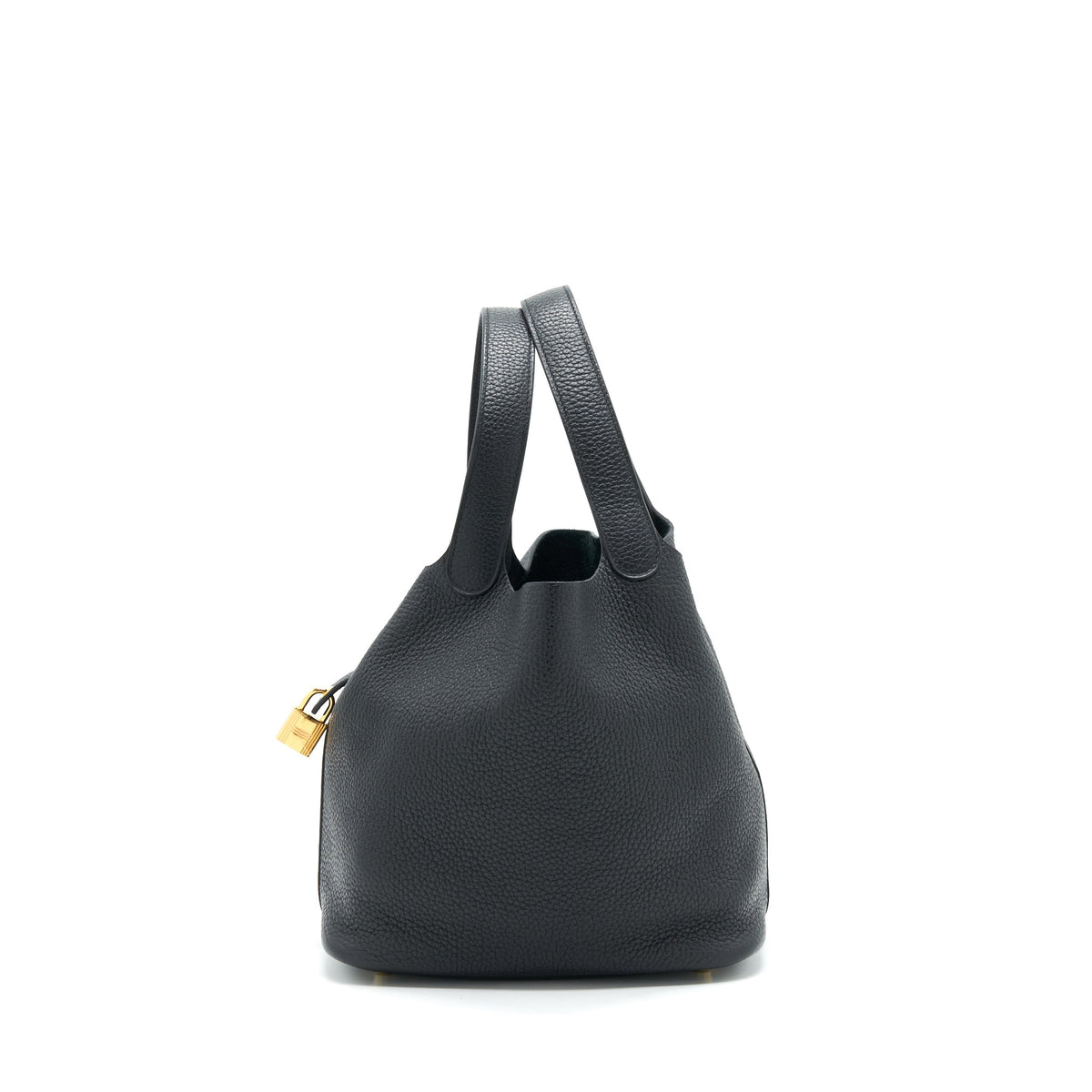 Hermes picotin 22 Lock Bag Black GHW
