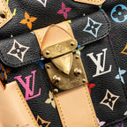 LOUIS VUITTON X TAKASHI MURAKAMI SPEEDY 30 LIMITED EDITION MULTICOLOURED MONOGRAM CANVAS BLACK GHW