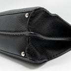 FENDI MEDIUM PEEKABOO BAG CALFSKIN BLACK SHW