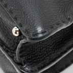 FENDI MEDIUM PEEKABOO BAG CALFSKIN BLACK SHW