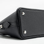 HERMES MINI BOLIDE CHEVRE MYSORE BLACK SHW