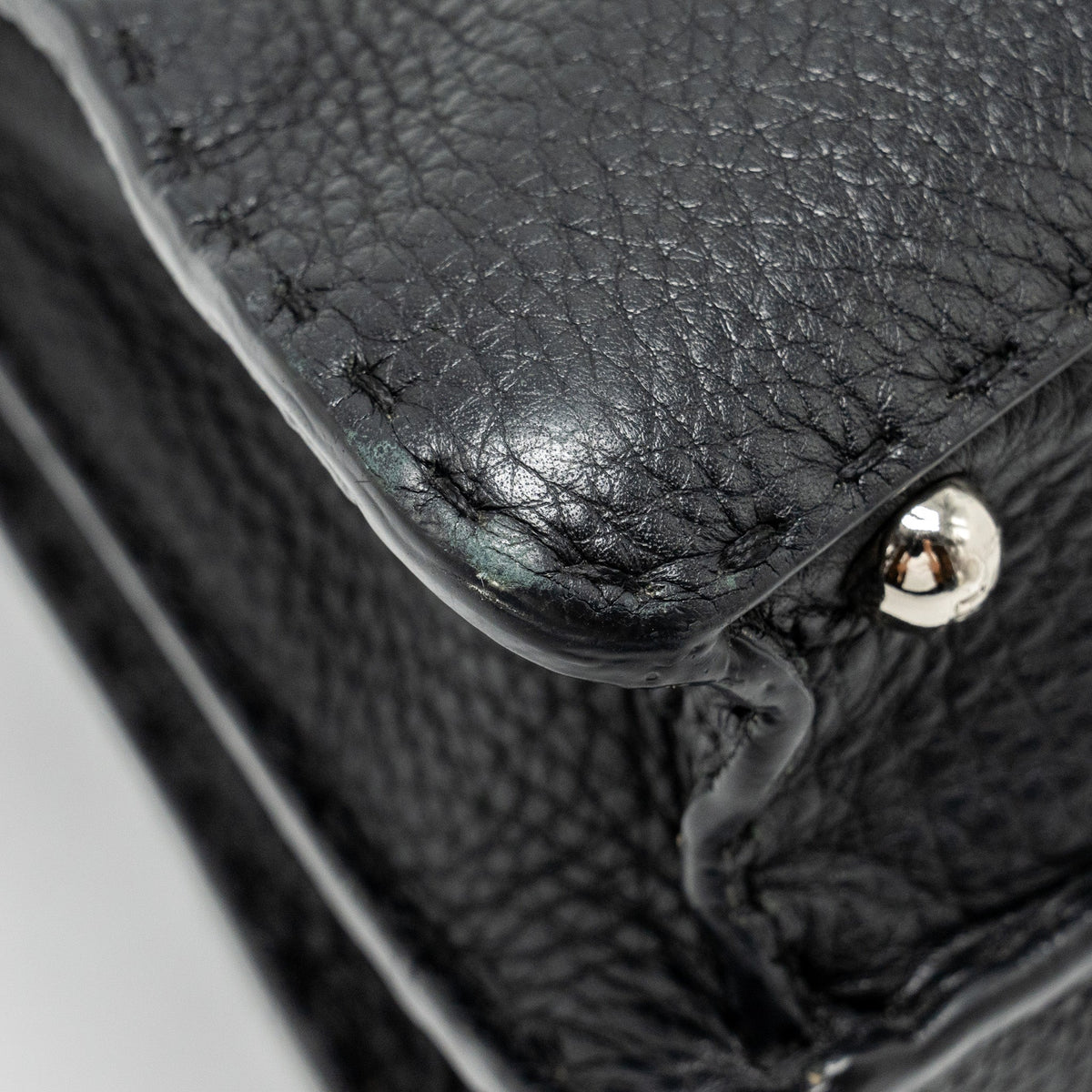 FENDI MEDIUM PEEKABOO BAG CALFSKIN BLACK SHW