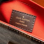 LOUIS VUITTON CROISETTE DAMIER EBENE CANVAS GHW