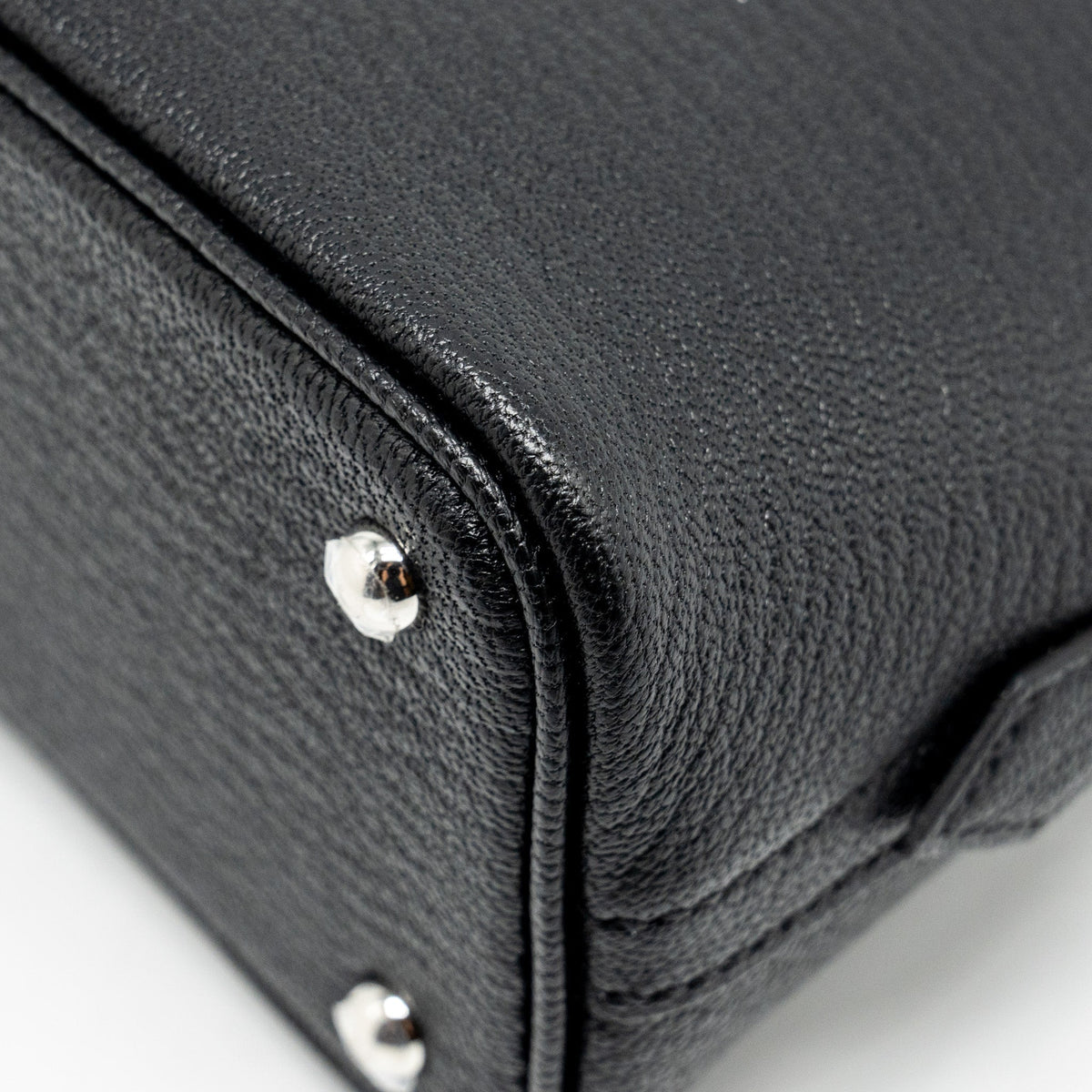 HERMES MINI BOLIDE CHEVRE MYSORE BLACK SHW