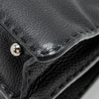 FENDI MEDIUM PEEKABOO BAG CALFSKIN BLACK SHW