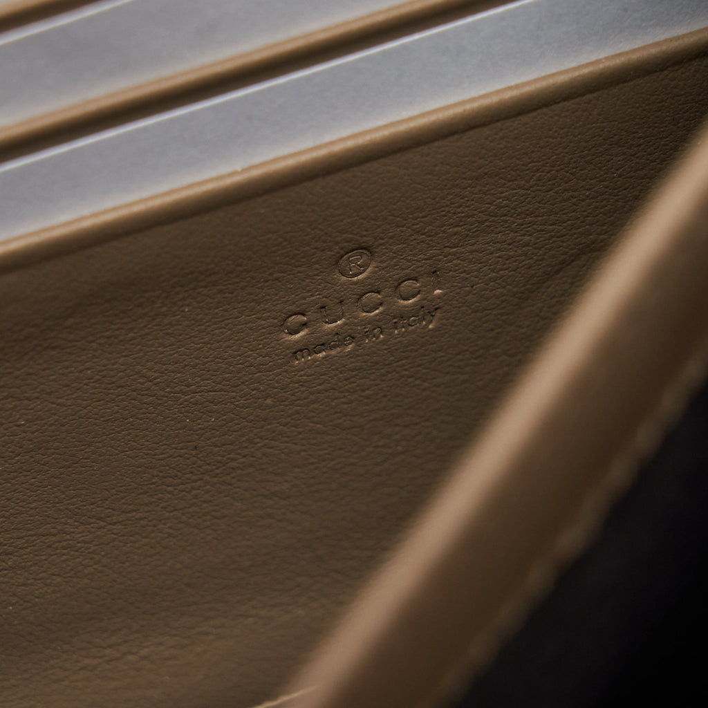 GUCCI DIONYSUS WALLET ON CHAIN GG SUPREME CANVAS SHW