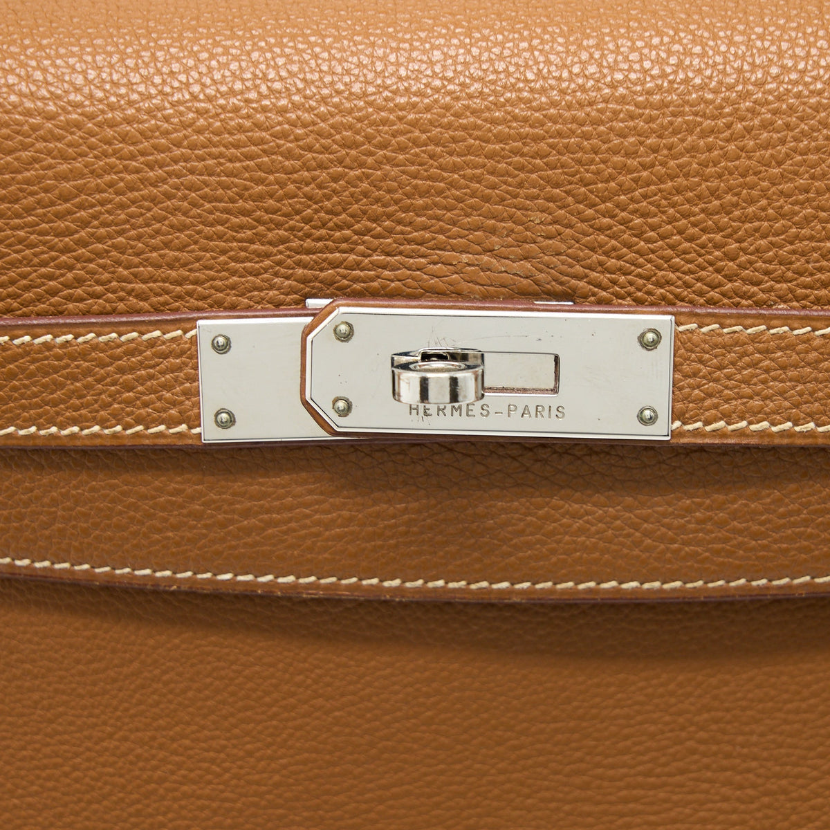 HERMES KELLY 32 CALFSKIN GOLD SHW