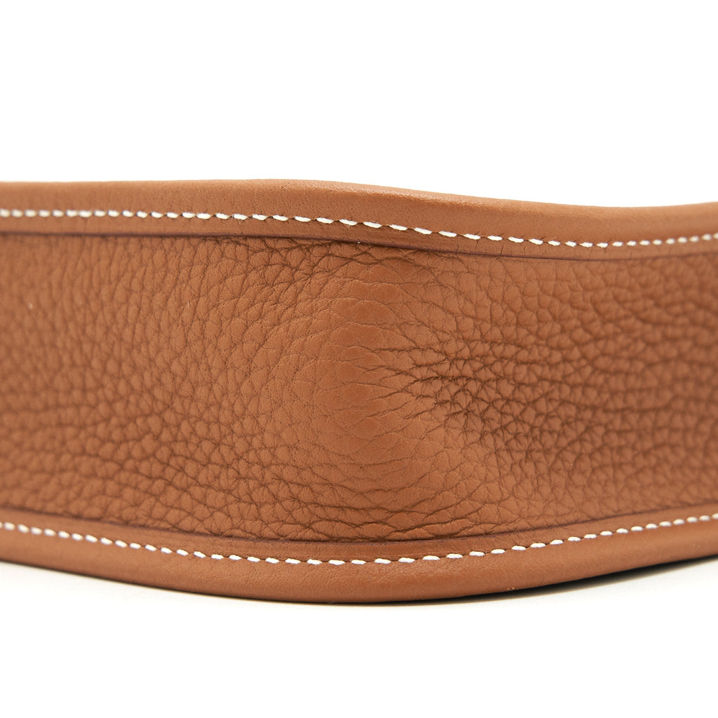 Hermes Mini Evelyne 16 Clemence Gold GHW