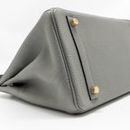 Hermes Birkin 30 Togo 4Z Gris Mouette GHW