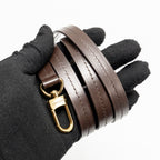 LOUIS VUITTON CROISETTE DAMIER EBENE CANVAS GHW