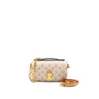 Louis Vuitton Pochette east west monogram dune GHW