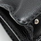 FENDI MEDIUM PEEKABOO BAG CALFSKIN BLACK SHW