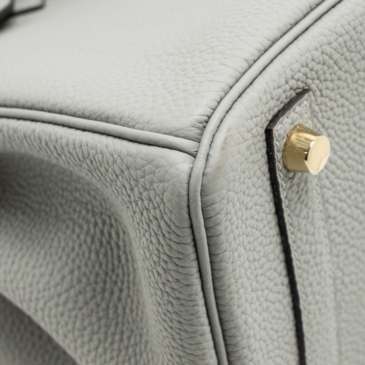 Hermes Birkin 30 Togo 4Z Gris Mouette GHW