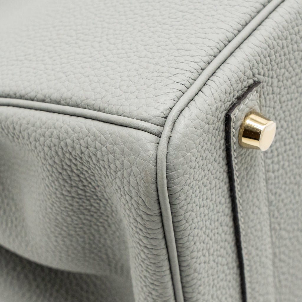 Hermes Birkin 30 Togo 4Z Gris Mouette GHW