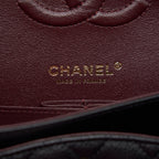 CHANEL MEDIUM CLASSIC DOUBLE FLAP BAG CAVIAR BLACK GHW (MICROCHIP)