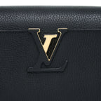 LOUIS VUITTON CAPUCINES MM TAURILLON BLACK GHW