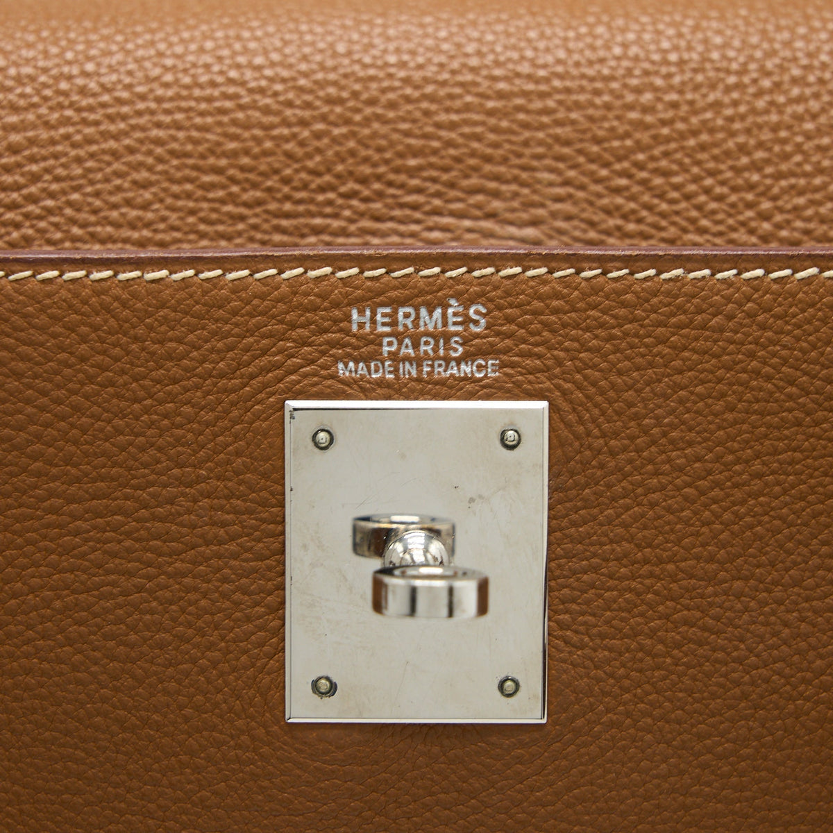 HERMES KELLY 32 CALFSKIN GOLD SHW