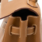 Hermes Kelly 32 Calfskin Gold SHW