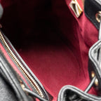 CHANEL QUILTED MINI BACKPACK CAVIAR BLACK LGHW (MICROCHIP)