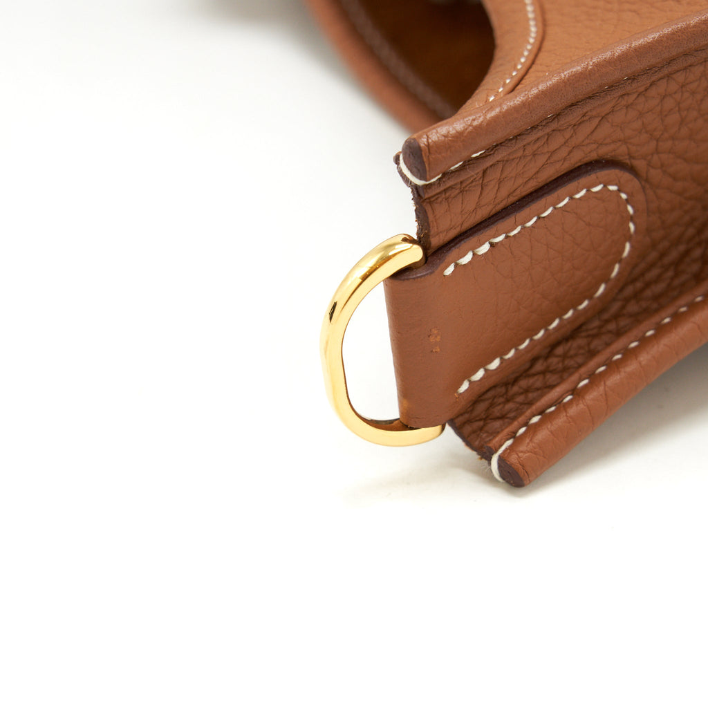 HERMES EVELYNE 33 GOLD GHW
