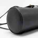 CHANEL 26P PREPPY BOWLING SHOULDER BAG CAVIAR BLACK GHW (MICROCHIP)