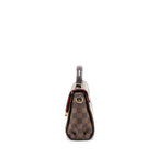 LOUIS VUITTON CROISETTE DAMIER EBENE GHW