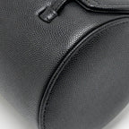 CHANEL 26P PREPPY BOWLING SHOULDER BAG CAVIAR BLACK GHW (MICROCHIP)