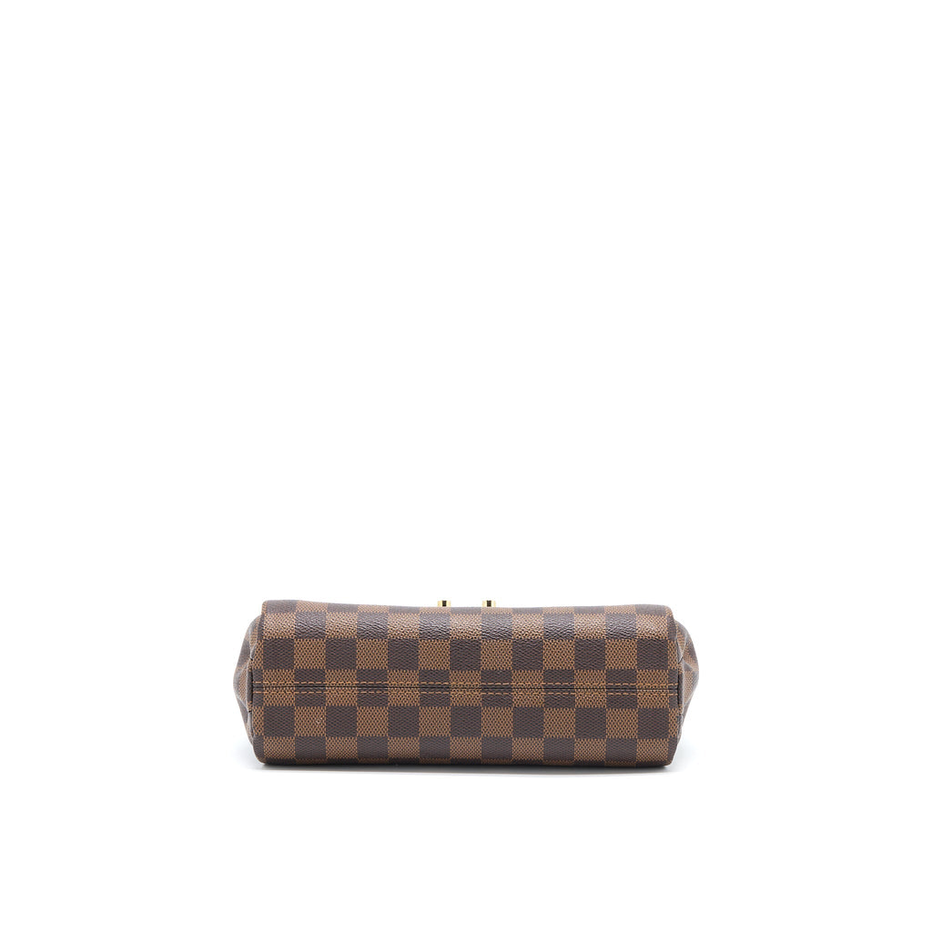LOUIS VUITTON CROISETTE DAMIER EBENE GHW