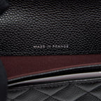 CHANEL CLASSIC FLAP CARD HOLDER CAVIAR BLACK SHW