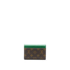 LOUIS VUITTON COMPACT WALLET EPI / MONOGRAM CANVAS SHW