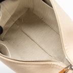 HERMES TROUSSE DE TOILETTE BRIDE A BRAC PM CANVAS NATURAL SHW