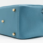 Hermes Lindy 26 Clemence New Blue Jean GHW