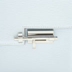 Hermes Mini Verrou Bag Chèvre Mysore T0 Bleu Brume SHW