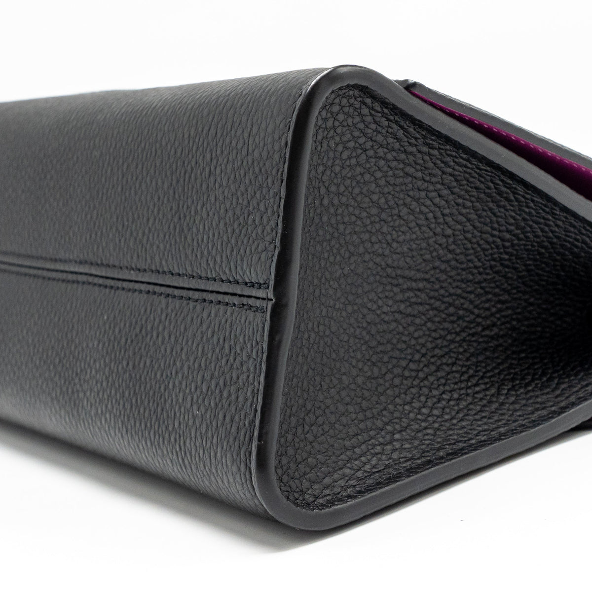 LOUIS VUITTON TWIST ONE HANDLE PM TAURILLON LEATHER BLACK/PINK GHW