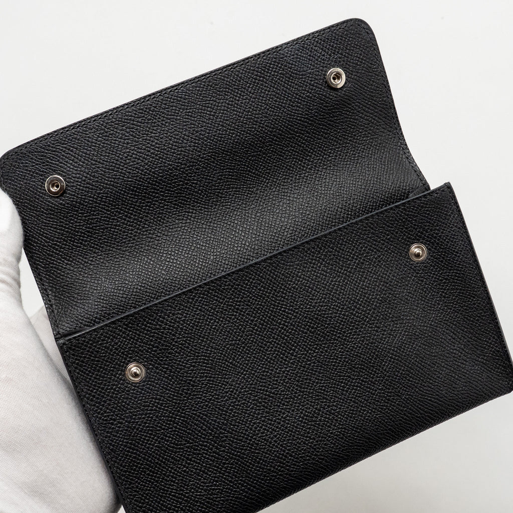 Hermes Hermesnap epsom black SHW