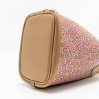 Hermes Lucky Daisy Micro Picotin Swift Chai-Rose-Blanc / Chai SHW