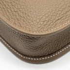 Hermes Mini Evelyne clemence etoupe SHW