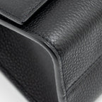 LOUIS VUITTON TWIST ONE HANDLE PM TAURILLON LEATHER BLACK/PINK GHW