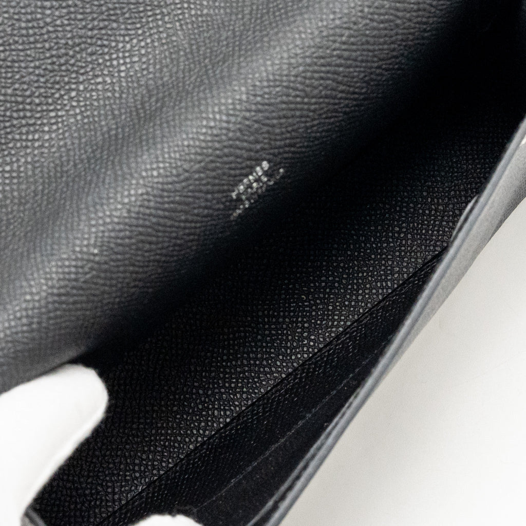 Hermes Hermesnap epsom black SHW