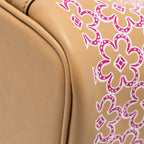 Hermes Lucky Daisy Micro Picotin Swift Chai-Rose-Blanc / Chai SHW