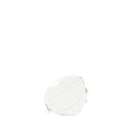 CHANEL 22S HEART BAG LAMBSKIN WHITE LGHW (MICROCHIP)