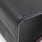 LOUIS VUITTON TWIST ONE HANDLE PM TAURILLON LEATHER BLACK/PINK GHW